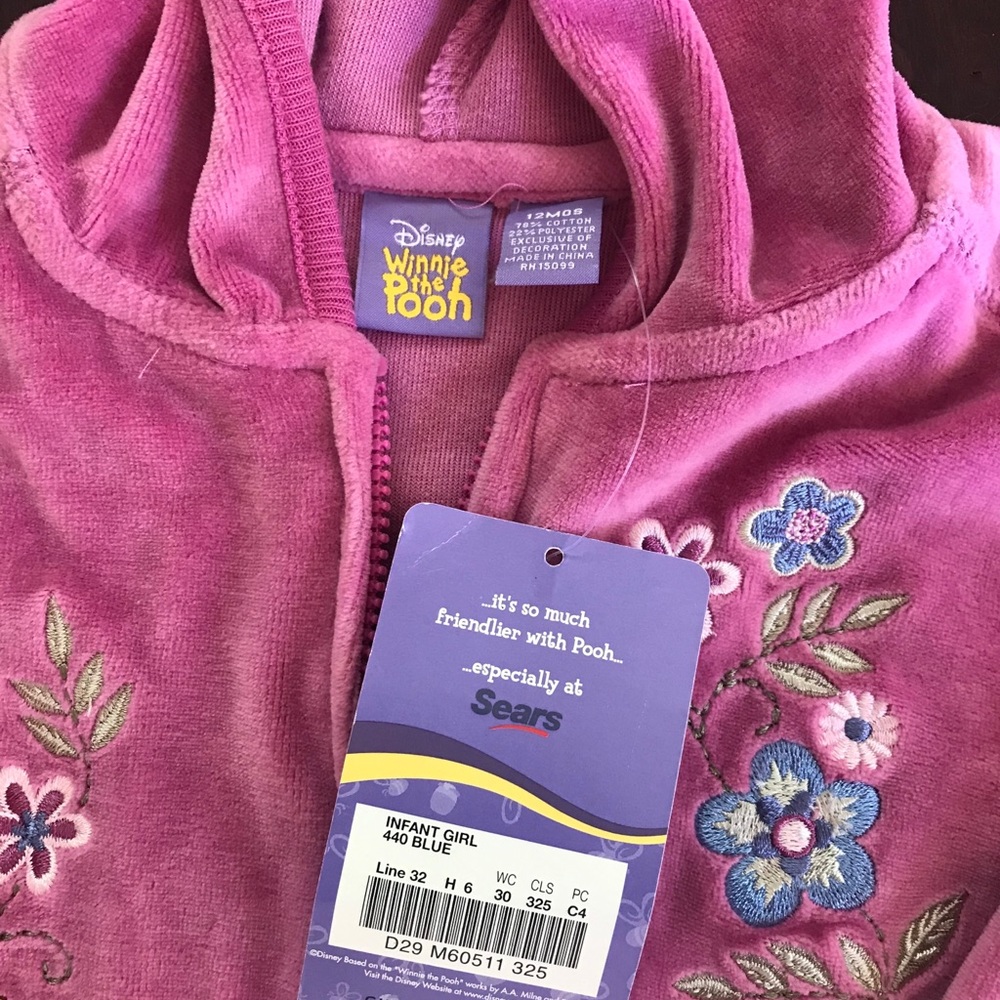 Disney’s Winnie the Pooh sweatshirt and sweatpants
